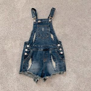 EUC Hudson shorts overalls